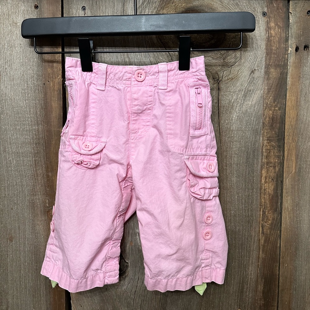 babyGap Convertible Cargo Pants in Pink Size Infant 6-12 months